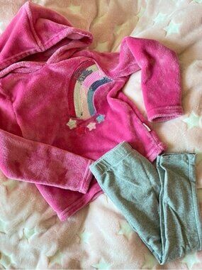 BCBGirls Rainbow Fleece Set 5/6
